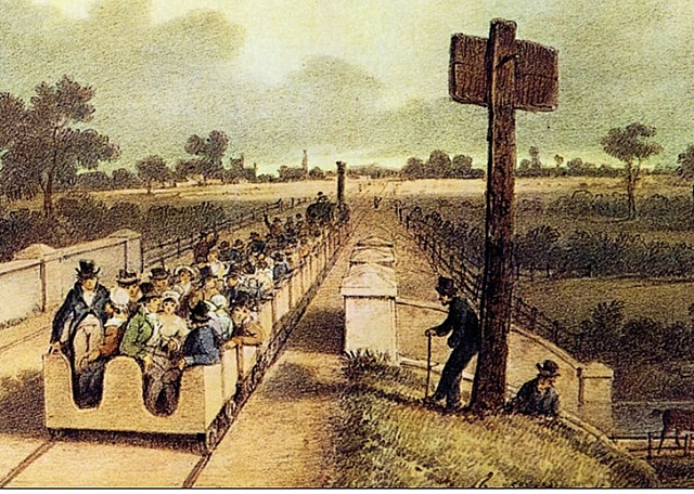 Primeira liña de ferrocaril