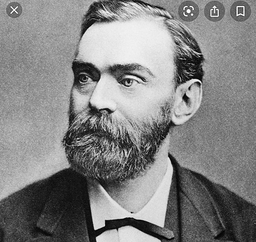 Nobel descubre a dinamita