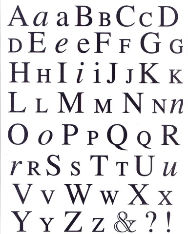 Modern Alphabet invented.