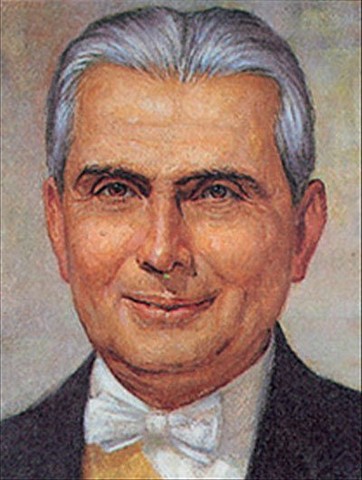 Ex presidente de Colombia Mariano Ospina Pérez (1891-1976 )