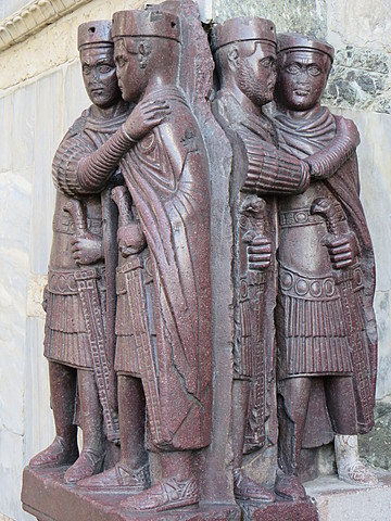 Escultura de los Tetrarcas