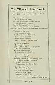 Fifteenth Amendment was made official