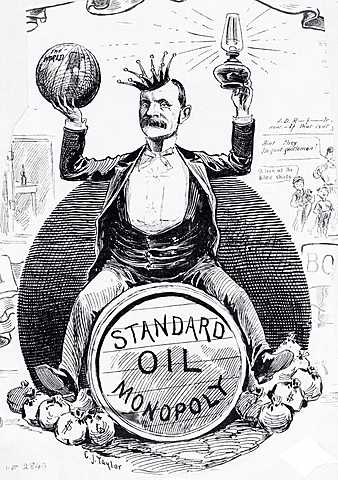 Trust-busting/breakup of Standard Oil
