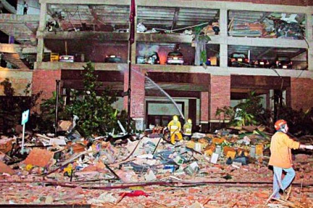 Atentado en el club El Nogal