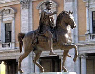 Estatua ecuestre de Marco Aurelio.