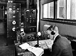 The first radio was invented