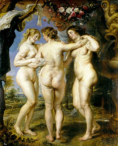 Les tres gràcies; Peter Paul Rubens