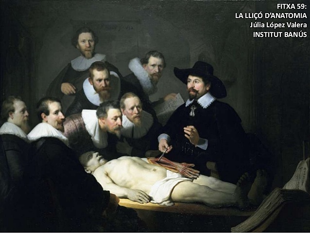La lliçó d'anatomia; Rembrandt