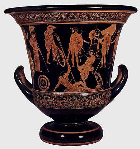 Cerámica de figuras rojas