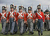 1000's of redcoats in boston