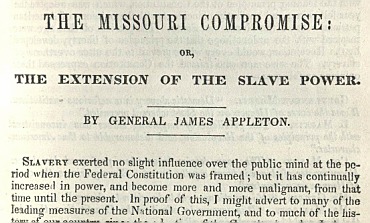 The Missouri Compromise
