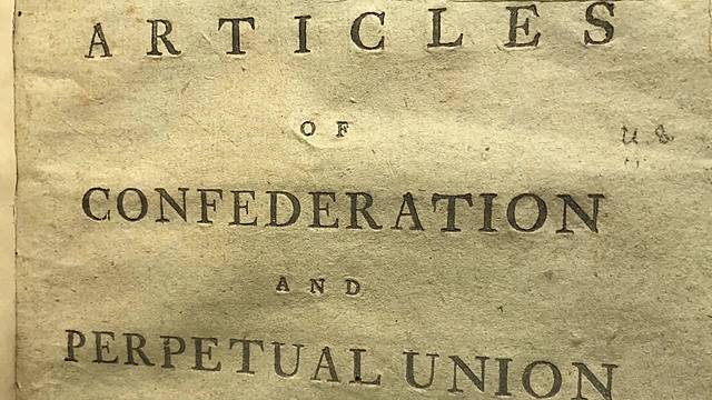 Articles of Confederation