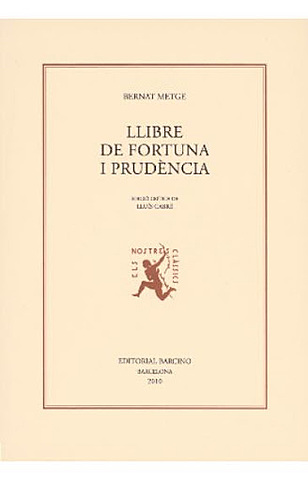 Llibre de Fortuna e Prudència - Bernat Metge