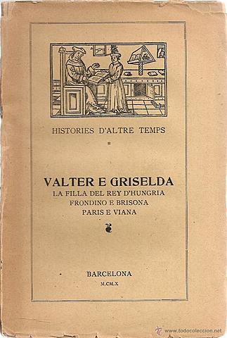 Valter e Griselda - Bernat Metge