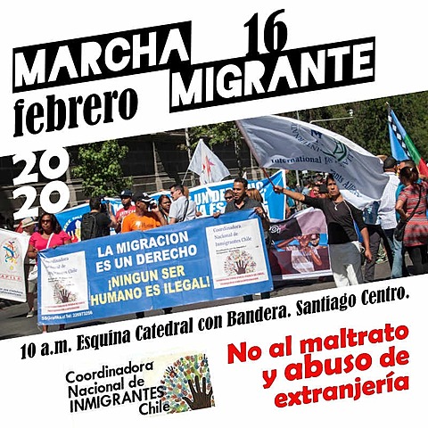 Marcha migrante por “la dignidad de los pueblos”