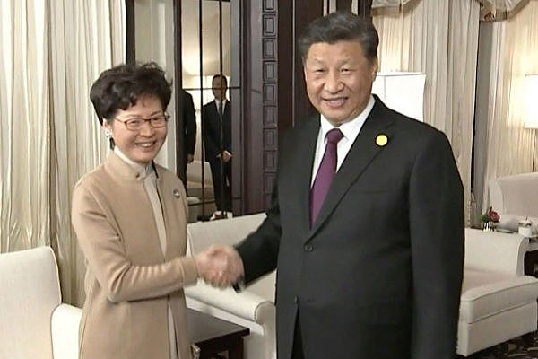 Victoria de la candidata postulada por Pekín