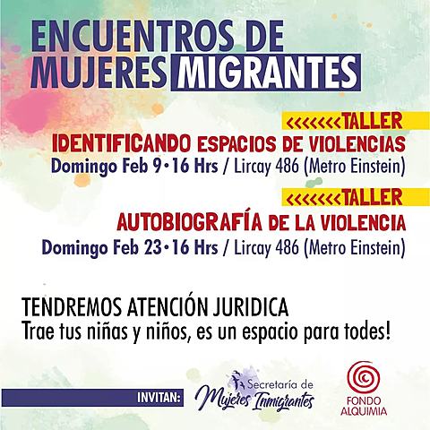 Encuentro de mujeres migrantes