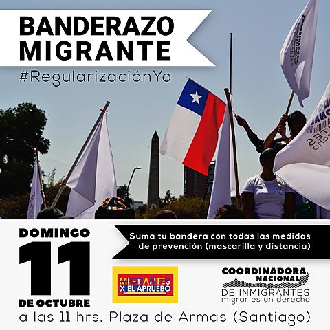 Banderazo migrante