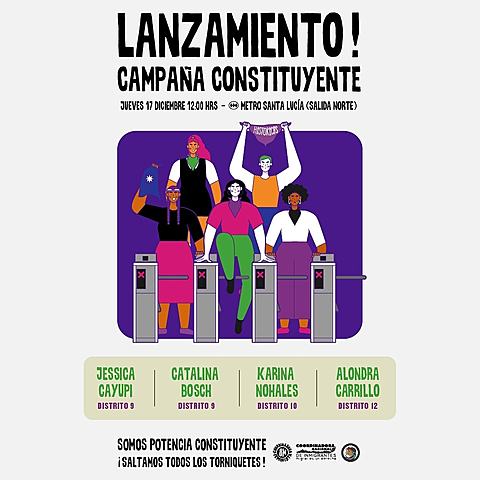 Apoyo movilización chilena