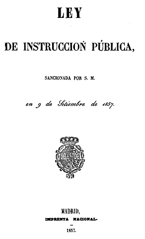 Ley de Instrucción Pública