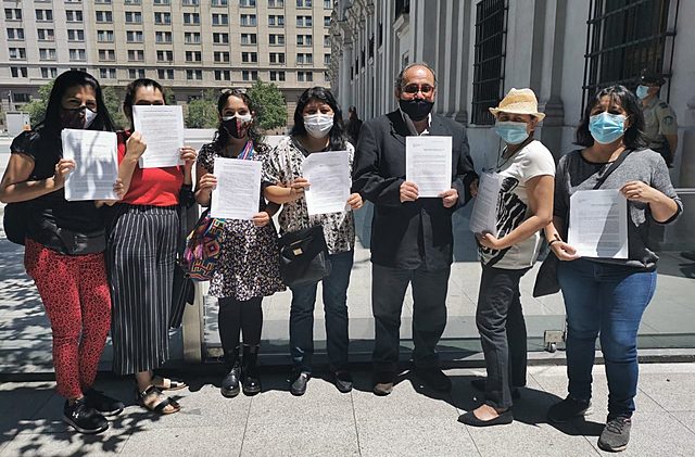 Entrega de carta denuncia