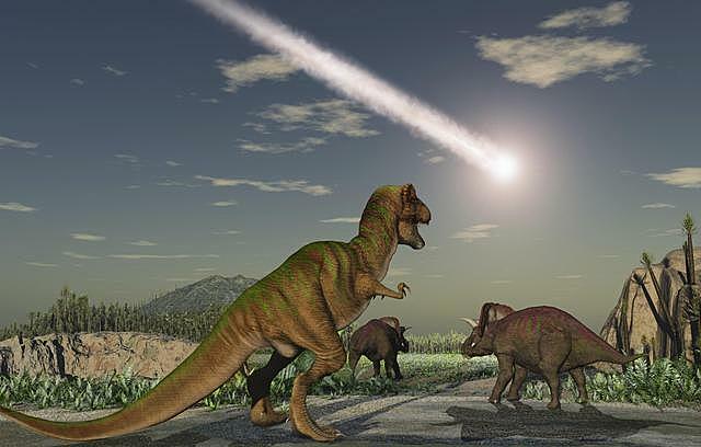 Los dinosaurios dicen adios