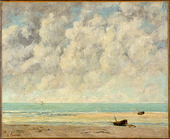 Mare calmo, G. Courbet