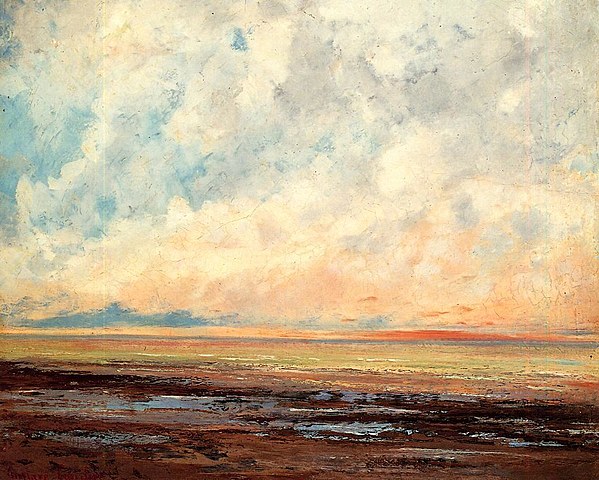 Paesaggio marino, G. Courbet