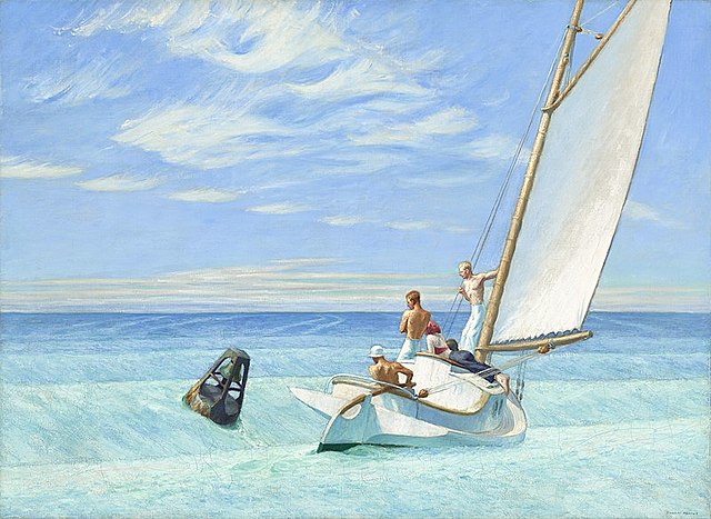Ground swell, E. Hopper