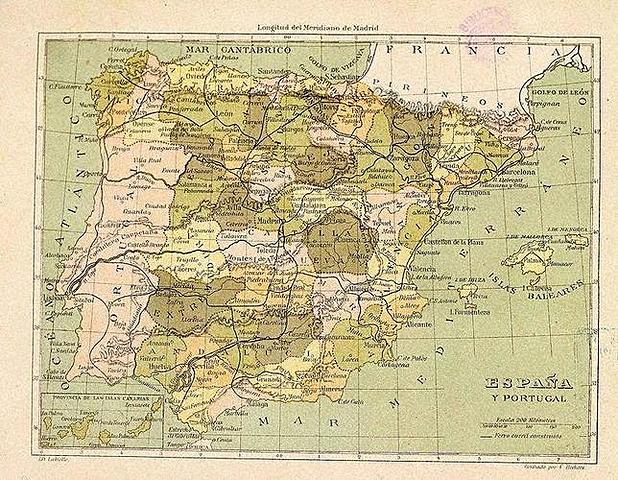 División provincial de Javier de Burgos