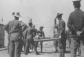 Prisoner On A Stretcher