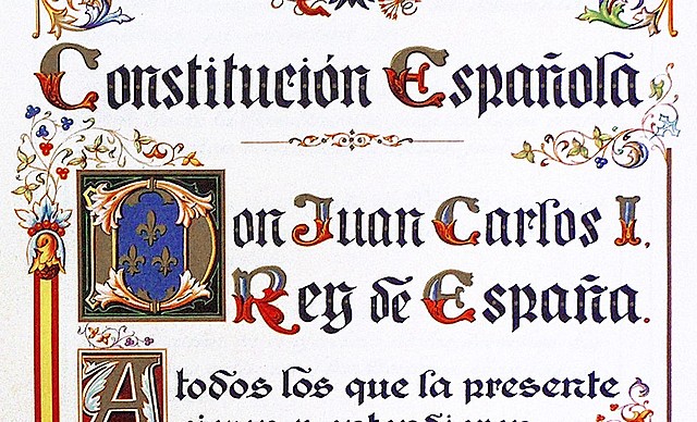 (G17) Espainiako 1978ko Konstituzioa
