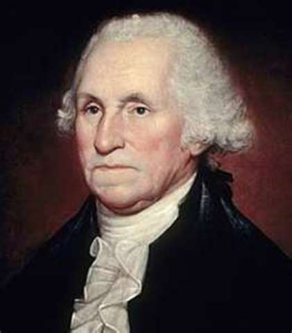 George Washington elected as first President