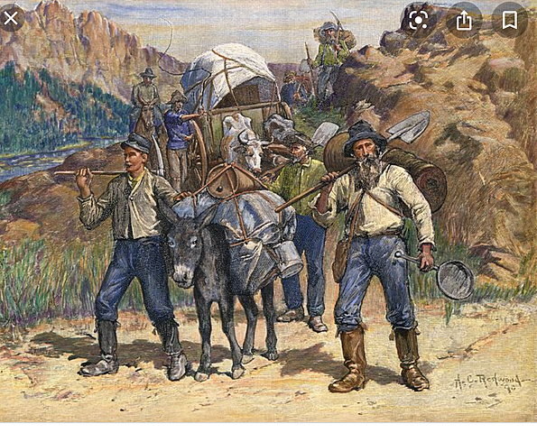 Gold discovered in California