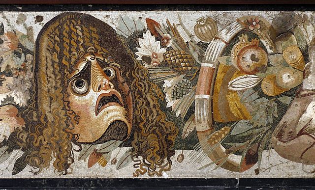 Mosaico de la máscara (Alto Imperio)