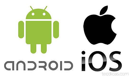 Smartphones Android e iOS