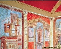 Fresco de la Villa de Boscoreale. Italia.