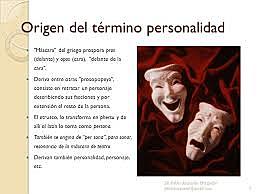 Perspectiva Histórica de la Personalidad - Origen de la Personalidad