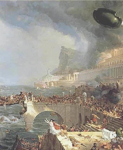 End of the Western Roman Empire and fall of Ancient Rome . 476 AD