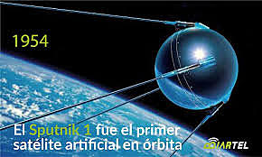 Primer satélite en órbita