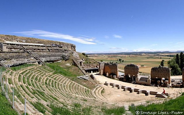 ROMA.Teatro de Clunia Sulpicia Galba (s. I d. C. ). ESPAÑA
