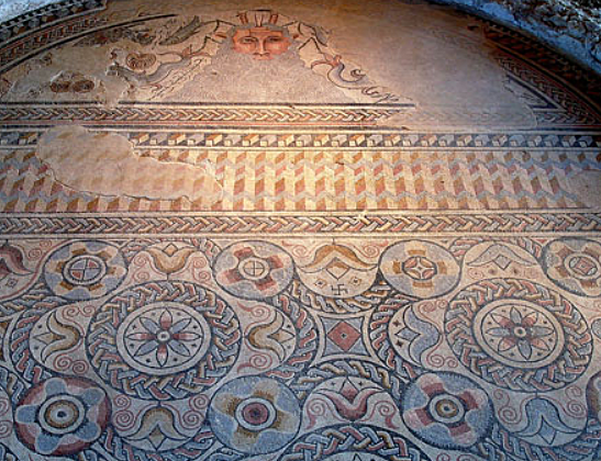 ROMA.Mosaico de Océano (s. IV d. C.) ESPAÑA