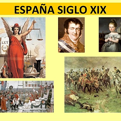 Timeline: EJE CRONOLÓGICO DE LA ESPAÑA DEL S.XIX