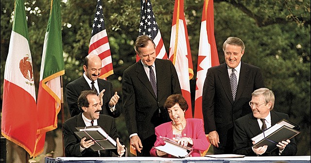 Firma del TLCAN