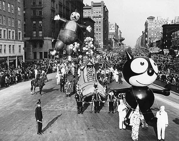 The first Macy's Thanksgiving Day parade