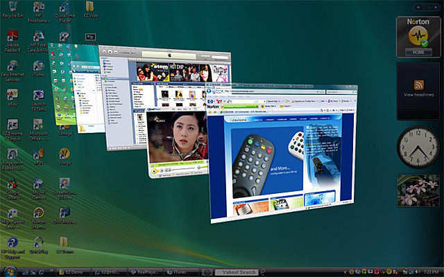 Windows Vista – Flip 3D