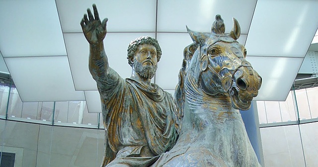 Estatua ecuestre de Marco Aurelio.