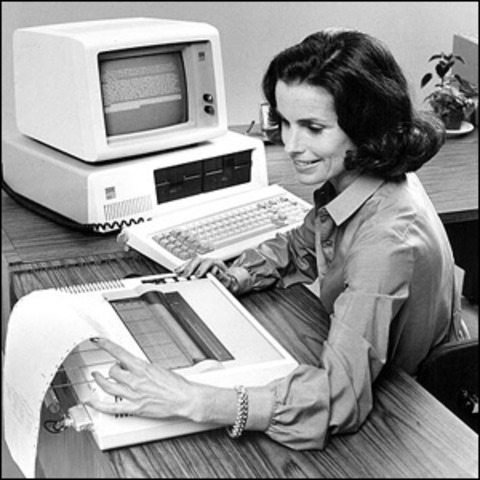The first IBM-Personal Computer