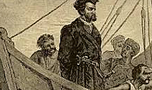 Cartier navigate the St. Lawrence River