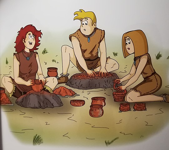 Neolítico, poblado de Fuente Isso (Hellín, Albacete)